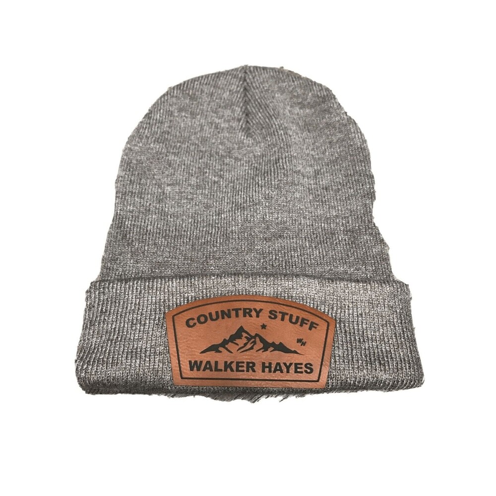 Walker Hayes Country Stuff Winter hat one size fits all Beanie Brown